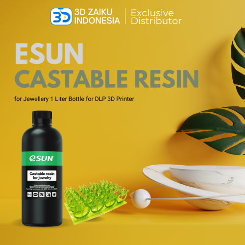 eSUN Castable Resin for Jewellery 1 Liter Bottle MSLA DLP 3D Printer